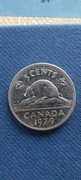 Moneta Kanada 5 centów 1979