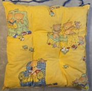 Poduszka na krzesło, siedzisko 40x40cm wzór dziecięcy dwustronne