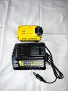 Stanley V20 ładowarka+akumulator 4Ah