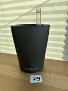 Doniczka Lechuza mini deltini antracytowa