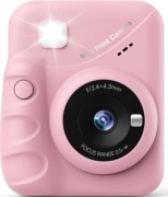 Różowy aparat kids instant camera