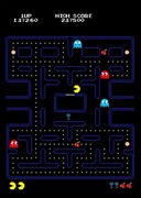 Pacman - klasyka gier - automaty - pixel art poster 30x45cm