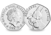 Moneta 50 pensów, Wielka Brytania, SQUIRREL NUTKIN, 2016