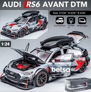 Model samochodu Audi RS6 1:24 ze stopu metalu – kolekcjonerski