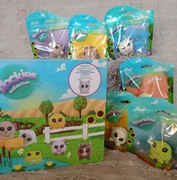 Flockies collection domek dom cały zestaw figurek figurki 7 sztuk 6+1 ekskl