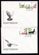 Koperty FDC (992) Gołębie hodowlane 