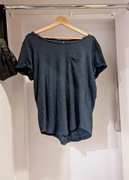 T-shirt / Granatowy / Damski / M / H&M / Przewiewny / Lekki