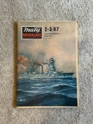Mały Modelarz 2-3/87, okręt liniowy Oktiabrskaja Rewolucja