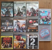 Zestaw gier na PS3 - 11 tytułów