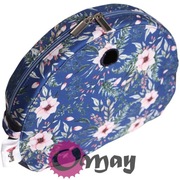 Granatowy organizer do Obag MOON LIGHT róże pudrowe chabrowy wkład OMAY