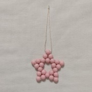 I115 Zawieszka ozdoba Gwiazda gwiazdka z koralików Handmade