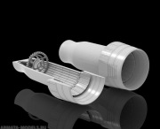 Dysze silnika D-30F6 do Mig 31 / MiG 31B skala 1:72 (Arma Models )