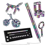 Magnetyczny długopis kreatywny 3w1 – pisz, twórz i odstresuj się!