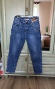 Jeansy nowe boyfriend niebieskie 