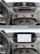 Radio android Fiat 500