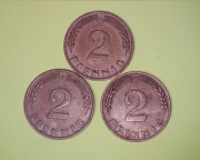 Niemcy - 2 pfennigi 1970 DFG