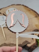 Pikery ozdoba 11 cm Chrzest Święty złoto/srebro/różowe złoto