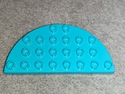 Lego duplo element płytka półokrągła 4x8