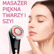 Wielofunkcyjny masażer do twarzy i szyi na prezent domowa pielęgnacja