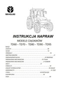 Instrukcja Napraw New Holland TD 60, TD 70, PL