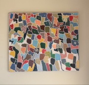 Obraz strukturalny kolorowy 3D tekstura