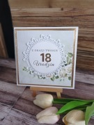 Kartka 3d 18 30 40 urodziny