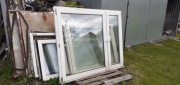 Okno plastikowe 2szybowe 144x176