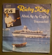 Rick King "Ahoi, Ay Ay Capt'n", Dieter Bohlen, płyta winylowa 7" SP