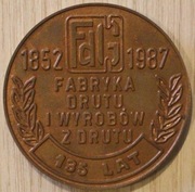 GLIWICE 1987 - 135 lat FABRYKA DRUTU I WYROBÓW Z D