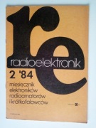 Radioelektronik miesięcznik 2/84  (spis treści na zdjęciu)