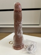 Dildo ruszające się i wibrujące z funkcją podgrzewania