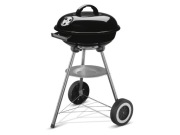 Grill okrągły GRILLMEISTER na kółkach, Ø 34 cm