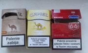 Puste Opakowania Paczki Po Papierosach Camel 66
