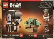 Lego 75317 BrickHeadz Star Wars Mandalorianin i Dziecko