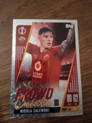 TOPPS MATCH ATTAX EXTRA 2024/25 CROWD CONNECTION 236 NICOLA ZALEWSKI ROMA