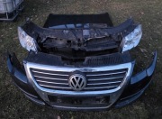 VW Passat B6 Maska Zderzak PDC Lampy Pas Chłodnice KOMPLETNY PRZÓD LC5F