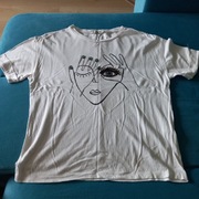 Koszulka bluzka T-shirt Stradivarius rozmiar M