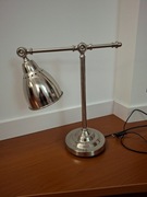 Metalowa lampa ikea lampka biurkowa