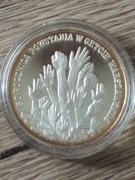 300000 złotych powstanie w getcie warszawskim 1993 srebro 1oz uncja ag999
