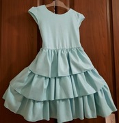 Sukienka wizytowa dla dziewczynki R. 92