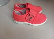 Buty dziewczęce na żepy rużowe jasne roz.30 wymiary opis