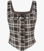 Scarlet Darkness Gorset Damska Kamizelka Rozmiar L Styl Średniowieczny