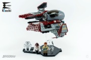 Ekspozytor, podstawka do LEGO Star Wars Obi-Wan's Jedi Interceptor 75135