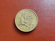 2 ngwee 1968 rok Zambia