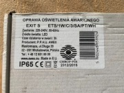 Oprawa światła awaryjnego EXIT S 