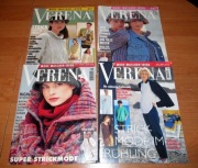 Verena Mode Maschen 2,5,10/1994, 3/1997 Magazyn mody dziewiarskiej Swetry