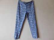 Atmosphere spodnie niebieskie białe 38