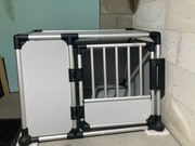 Trixie, Klatka, Transporter samochodowy aluminiowy rozm. L  93x81x64 cm