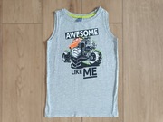 Bluzka na ramiączkach monster truck 128/134