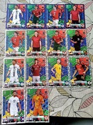 Zestaw 14 odblaskowych kart Topps Match Attax Euro 2024 – Graduate Gem